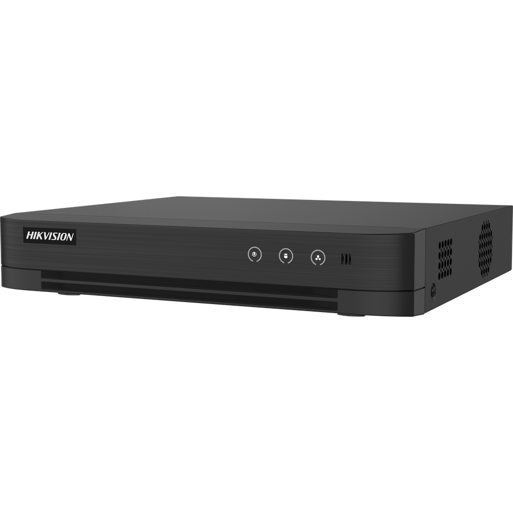 DVR HIKVISION 16CH + 2 IP, 1080 LITE, 1 DISCO 6TB, AUDIO BIDIRECCIONAL.