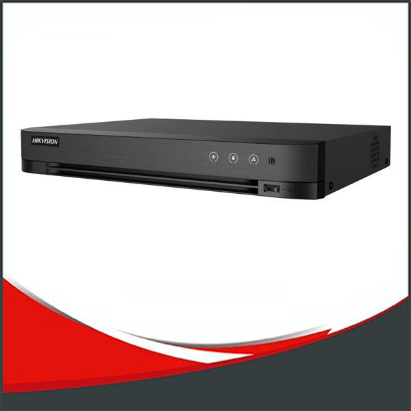 DVR HIKVISION ACUSENSE 4 CH + 2 IP, 2MPX CON RECONOCIMIENTO FACIAL, DET, VEHICULOS. 1HDD HASTA 10TB.