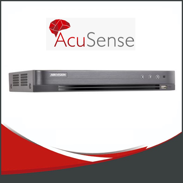DVR HIKVISION ACUSENSE DE 4 CH + 2 IP, SALIDA DE ALARMA 2MPX CON RECONOCIMIENO FACIAL. 1HDD HASTA 10 TB.