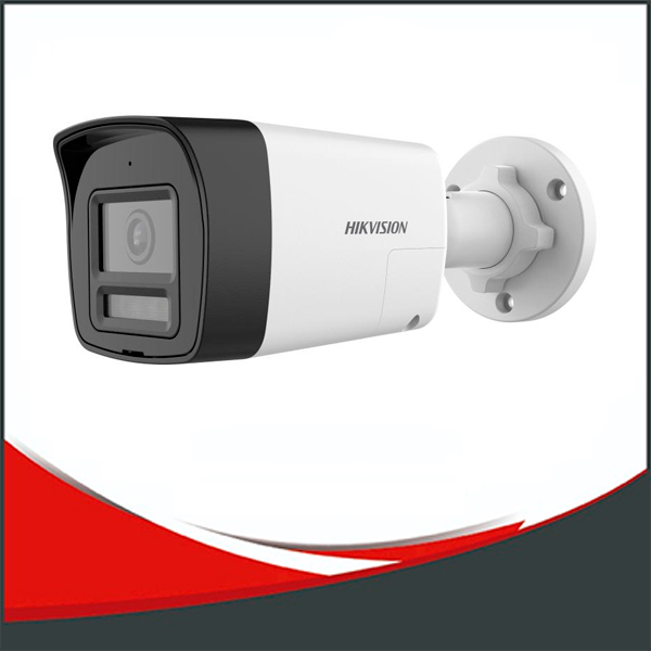 CAMARA HIKVISION ANALOGICA DE 2MP CON SIRENA, BULLET, AUDIO BIDIR. IP67, 30MTS IR, 20MTS LUZ BLANCA.