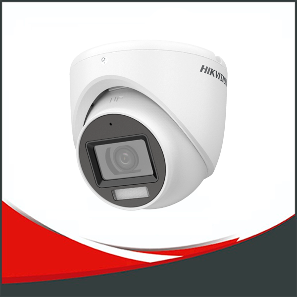 CÁMARA HIKVISION LUZ DUAL,C/AUDIO,DOMO 5MP,METAL.LENTE 2.8MM.IP 67.IR 30M NOCHE.LUZ BLANCA HASTA 20M