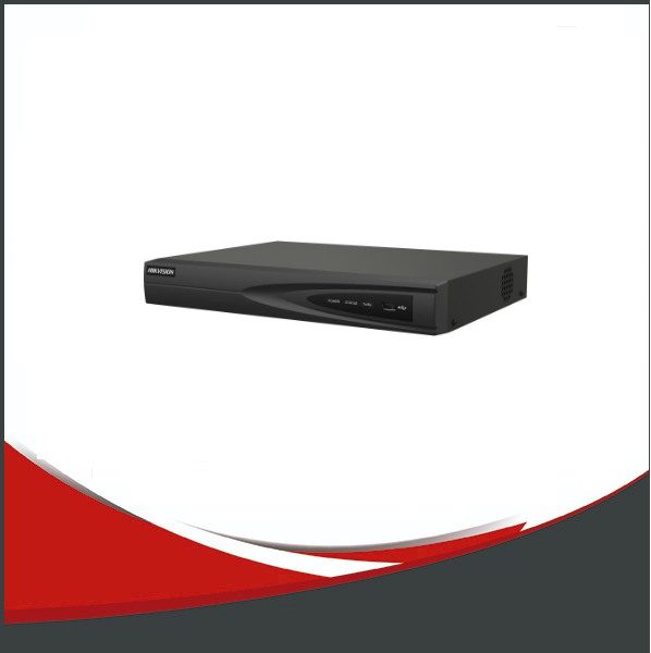 NVR HIKVISION 8CH IP, VELOCIDAD BITS DE ENTRADA 80 MBPS, DISCOS 2 SATA DE HASTA 6TB, CÓDEC H.265/H.265+/H.264/H.264+/ 8 