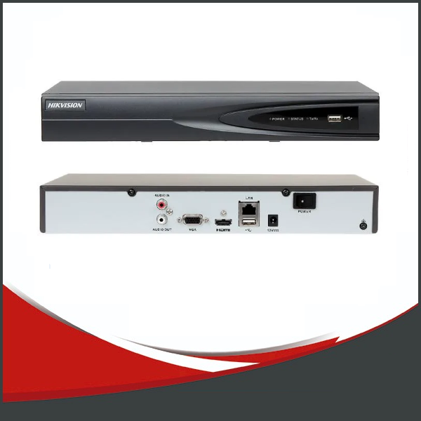 NVR HIKVISION 16CH IP. 2MP, RESULUCIÓN MAXIMA 8MP. 1 HDD HASTA 8TB, IB 160MBPS OB 80MBPS
