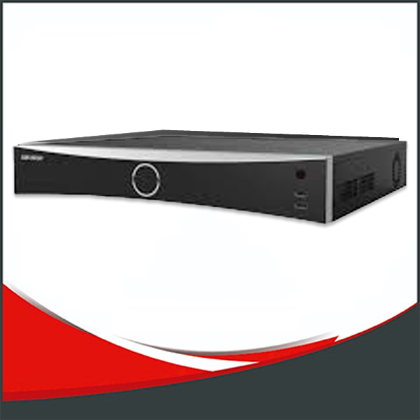 NVR HIKVISION ACUSEEK 16CH, SOPORTA 4 DISCOS DE 20TB, ALARMA 16 ENTRADAS Y 9 SALIDAS.