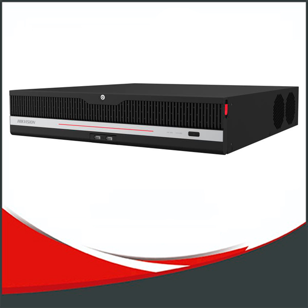 NVR DEEPINMIND HIKVISION DE 64CH, SOPORTA 12CH DE VIDEO ESTRUCTURADO, SOPORTA RAID.