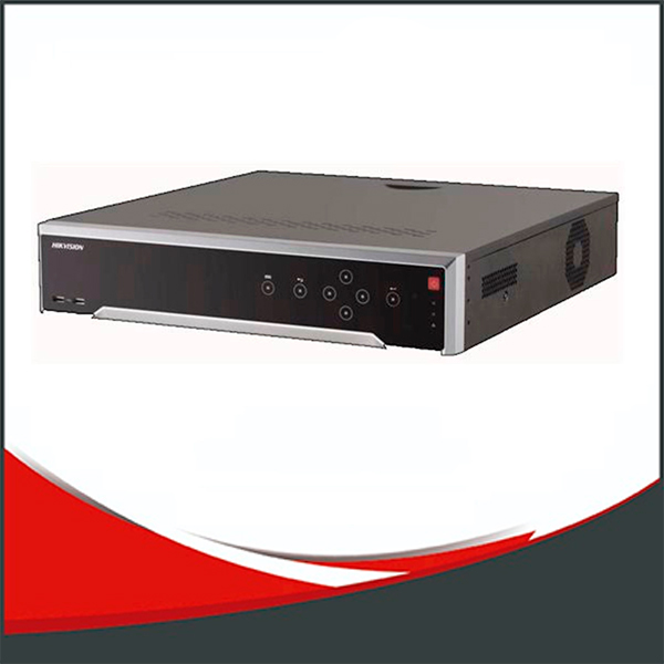 NVR HIKVISION 32CH IP, 8K, 16 POE.H265 H265+, ALARMA, AUDIO, HASTA 4HDD