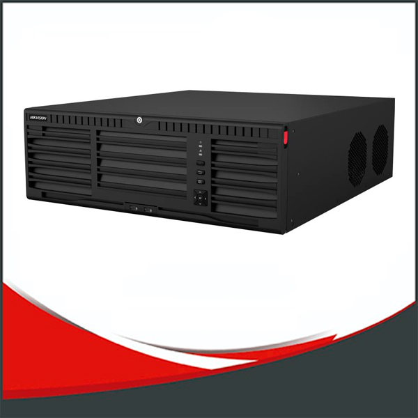 NVR HIKVISION DE 128CH, SOPORTA 16 DISCOS 14TB, SOPORTA RAID.
