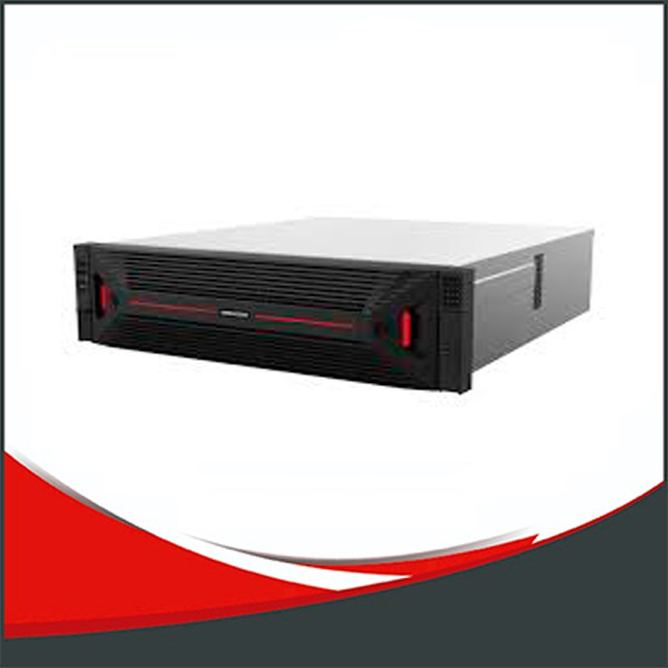NVR HIKVISION 128 CH, SOPORTA 16 DISCOS HASTA 20TB CADA UNO, 16 ALARM IN/8 OUT, RAID, RACKEABLE 3U.