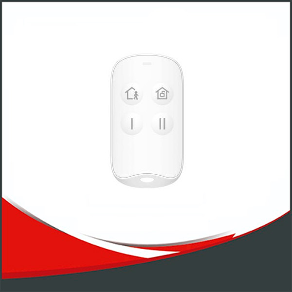 CONTROL REMOTO AXHOME DE HIKVISION, FUNCIONES DE ARMADO, DESARMADO Y 2 CONFIGURABLES.
