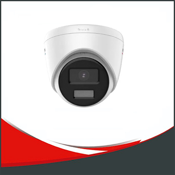CÁMARA HIKVISION COLORVU IP 2MP DOMO LENTE 2.8MM, IP67,LUZ BLANCA HASTA 30M, POE.