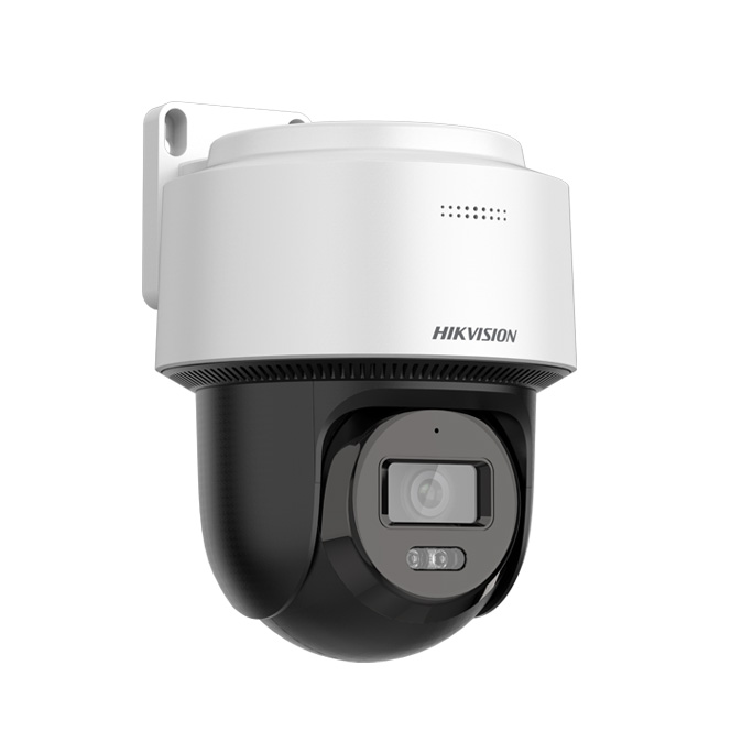 MINI DOMO PT HIKVISION, 2MP, IP66, LENTE 2,8MM, IR Y LUZ 30MTS,AUDIO BIDIRECCIONAL, SD 512GB,POE