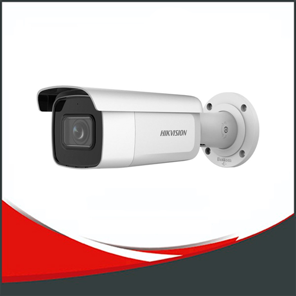 CÁMARA IP HIKVISION 2MP. LENTE VARIF 2.8MM A 12MM MOTORIZADA, BULLET, EXIR HASTA 60M, IP66,IK10