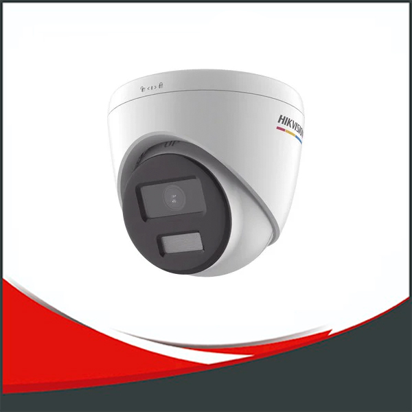 CÁMARA HIKVISION COLORVU. IP 4MP DOMO LENTE 2.8MM, IP67,LUZ BLANCA HASTA 30M, POE.