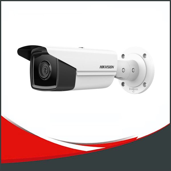 CAMARA HIKVISION IP 4MP SMART HYBRID, ACUSENSE, BULLET, 2.8MM, IP67, IK10, 60MTS DE LUZ SUPLE.