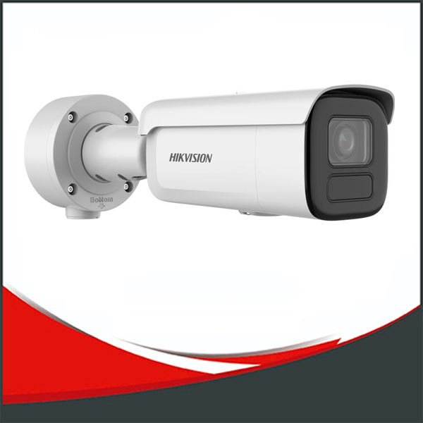 CÁMARA IP HIKVISION ACUSENSE 4MP VARIFOCAL 2.8MM -12MM MOTORIZADA, BULLET,IR HASTA 60M,IP67,IK10.