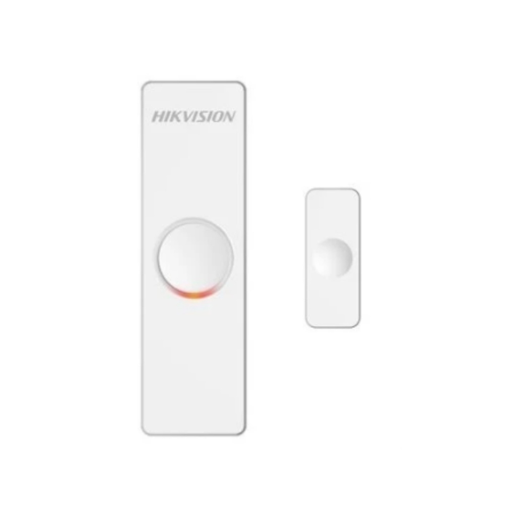 SENSOR MAGNETICO HIKVISION TWO-WAY WIRELESS, POWER BY BATTERY, AES-128 ENCRYPTION, ALARM: TAMPER ALARM, INTRUDER ALARM, 