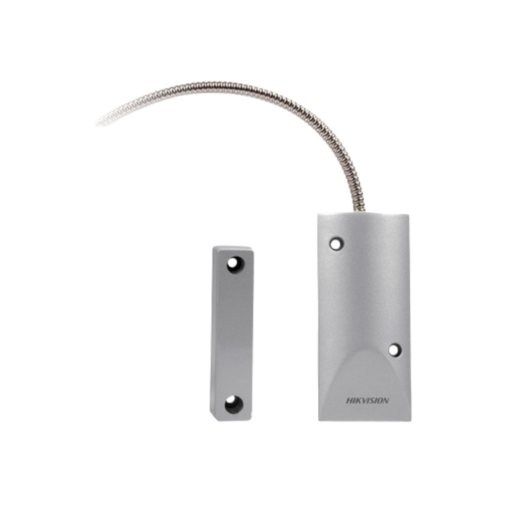 SENSOR MAGNETICO HIKVISION PARA CONTINA ENROLLABLE, NC, CARCASA DE METAL.