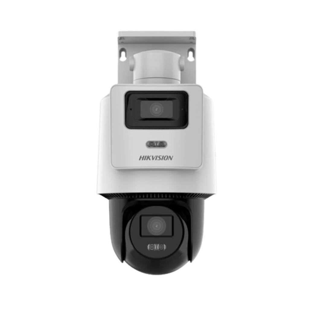 DOMO HIKVISION TANDEMVU IP PT 2MP,LENTE 2,8MM Y 8MM,IP66,SD 512GB,AUDIO BIDIRECCIONAL,POE.
