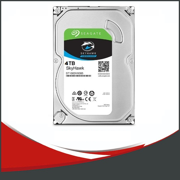 HD SERIE SKYHAWK ESPECIAL PARA CCTV. 4TB. 64MB. 190MB/s. SEAGATE