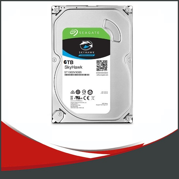 HD SERIE SKYHAWK ESPECIAL PARA CCTV. 6TB. 64MB. 195MB/s. SEAGATE