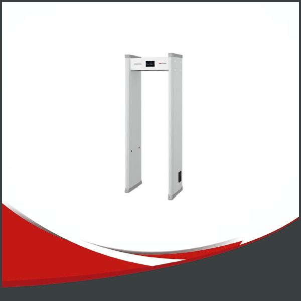 DETECTOR DE METALES HIKVISION DE ALTA SENSIBILIDAD, SOPORTA HASTA 18 ZONAS.