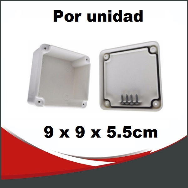 90X90X55 CAJA ESTANCO PARA EMPALMES, BALUNES, ETC. DE GRAN RESISTENCIA