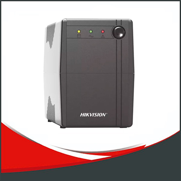UPS HIKVISION DE 600VA/360W, 4 SALIDAS TOTALES 3 CON RESPALDO, 1 SIN RESPALDO.