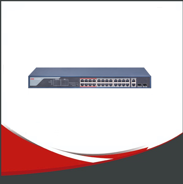 SWITCH POE 24 PUERTOS * 10/100 PUERTOS ETHERNET BASE-TX, 2 x 10/100/1000 T PUERTO ETHERNET ,