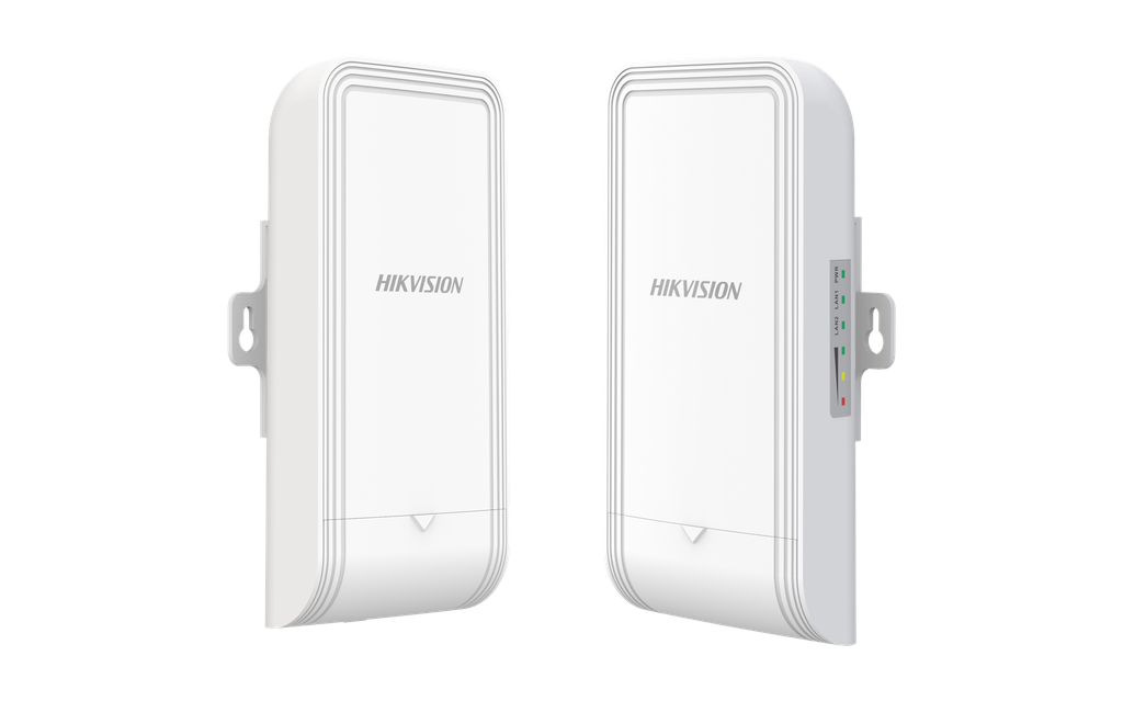 ENLACE HIKVISON DE 2,4GHZ, 300MBPS, 1KM, IP55, 12/24VC, POE.