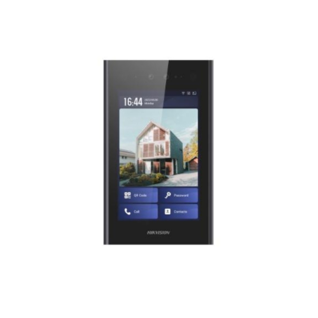 VIDEO PORTERO HIKVISION IP, PANTALLA DE 8 IN. SO ANDROID, RECONOCIMIENTO FACIAL, APERTURA ROSTRO.
