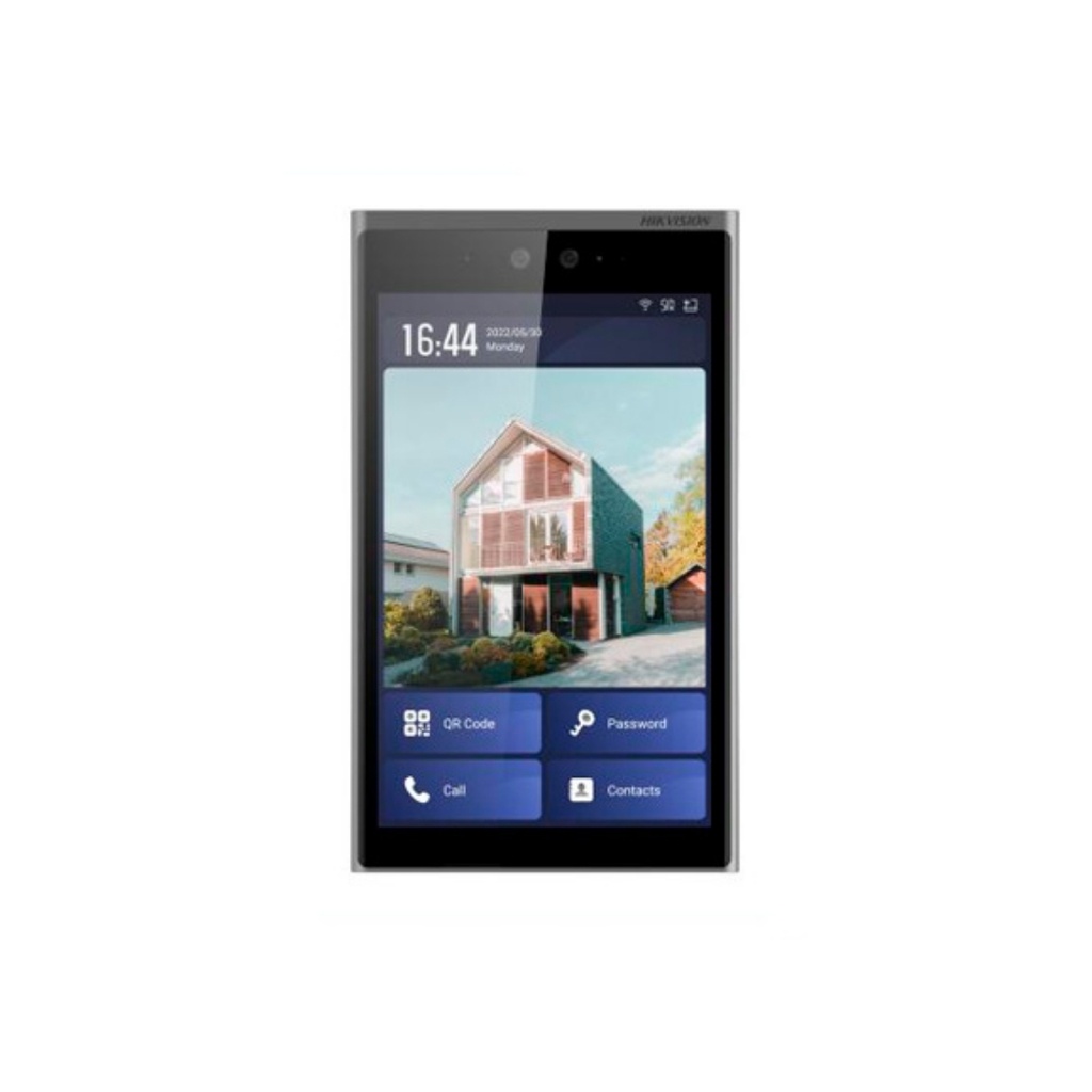 VIDEO PORTERO HIKVISION IP, PANTALLA DE 10,1 IN. SO ANDROID, RECONOCIMIENTO FACIAL, APERTURA ROSTRO.