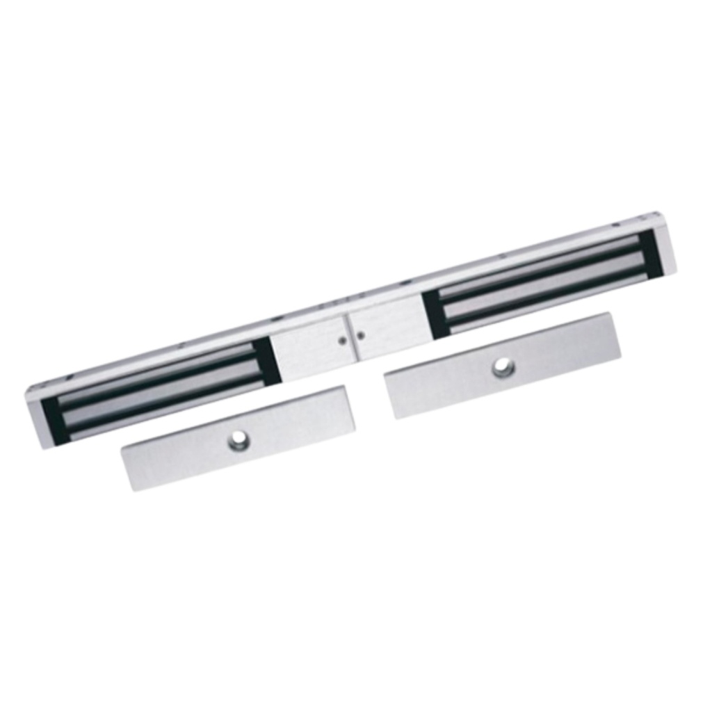 CERRADURA ELECTROMAGNETICA HIKVISION DOBLE, HASTA 560KG.
