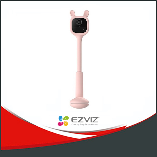 CÁMARA CUBO EZVIZ PEACHY BUNNY ROSA (BM1 2MP) A BATERÍA ,WIFI, DETECTOR LLANTOS, SONIDO, ALMACENAMIENTO HASTA 256MB