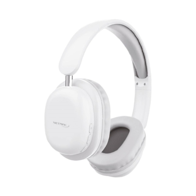 NETMAK AURICULAR BLUETOOTH PLEGABLE / BLANCO / NM-LIVE