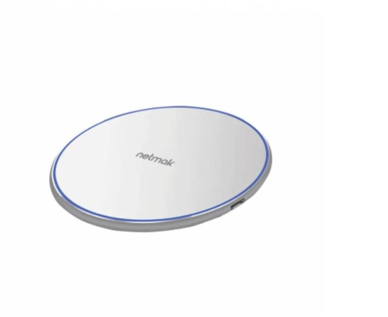 NETMAK BASE DE CARGA INALAMBRICA 15W BLANCO NM-BC16-W
