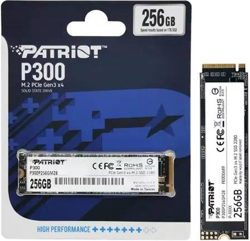 DISCO SSD 256 GB M.2 NVME PCIE PATRIOT P300