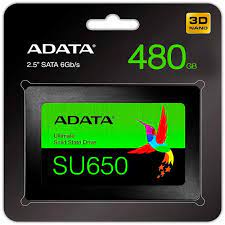 DISCO SSD 480 GB SATA III 2.5" ADATA SU650