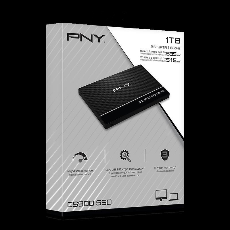 DISCO SSD 1 TB SATA III 2.5" PNY CS900