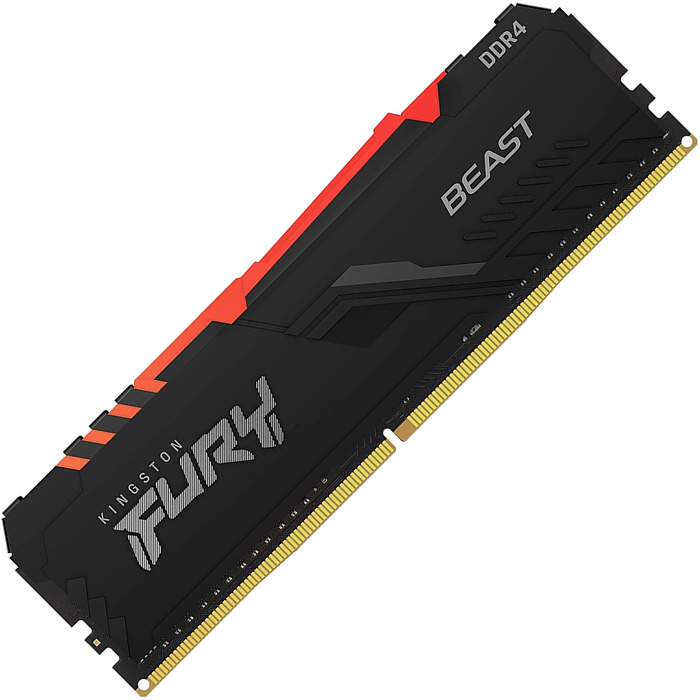 MEMORIA RAM DDR4 8 GB 3200MHZ FURY BEAST RGB KINGSTON