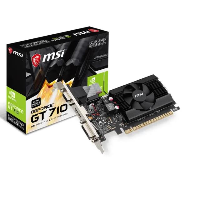 PLACA MSI GT 710 2GB DDR3 2GD3 LP