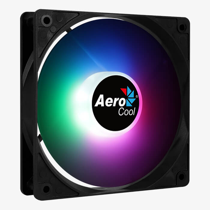 COOLER FAN AEROCOOL FROST 12 FRGB/MOLEX +3 PIN/ 120MM X 120MM