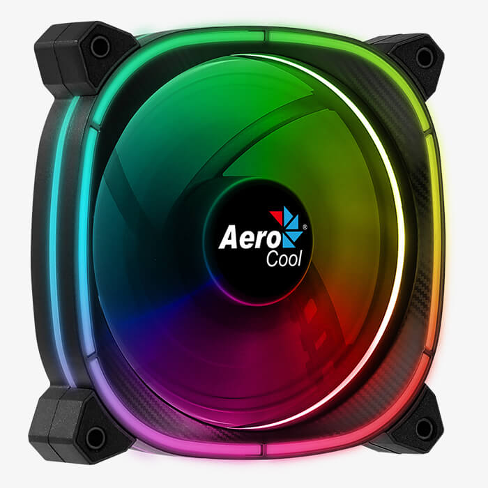 COOLER FAN AEROCOOL ASTRO 12 ARGB/+6 PIN/ 120MM X 120MM