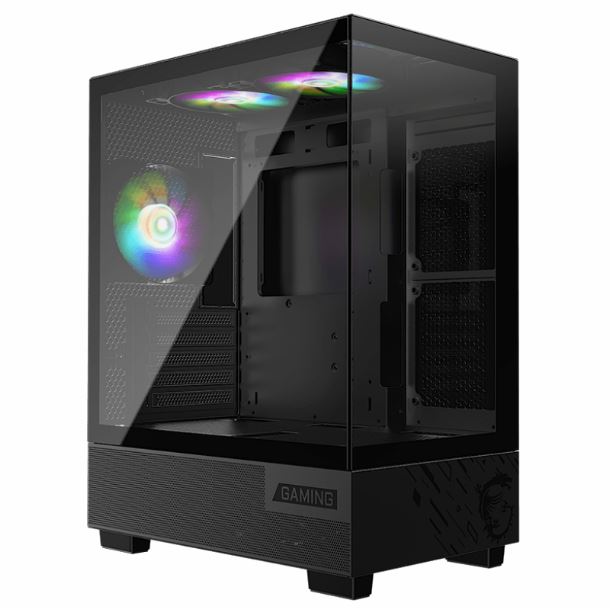 GABINETE MSI PAG PANO M110A (MICRO-ATX)(3FAN-RGB/VIDRIO)