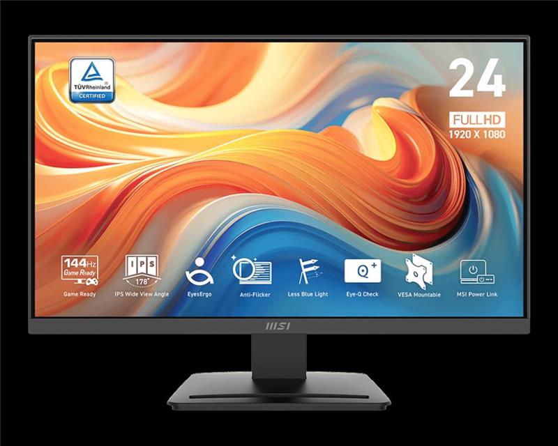 MONITOR MSI 24" PRO MP243L E14 (1920X1080) IPS 144HZ