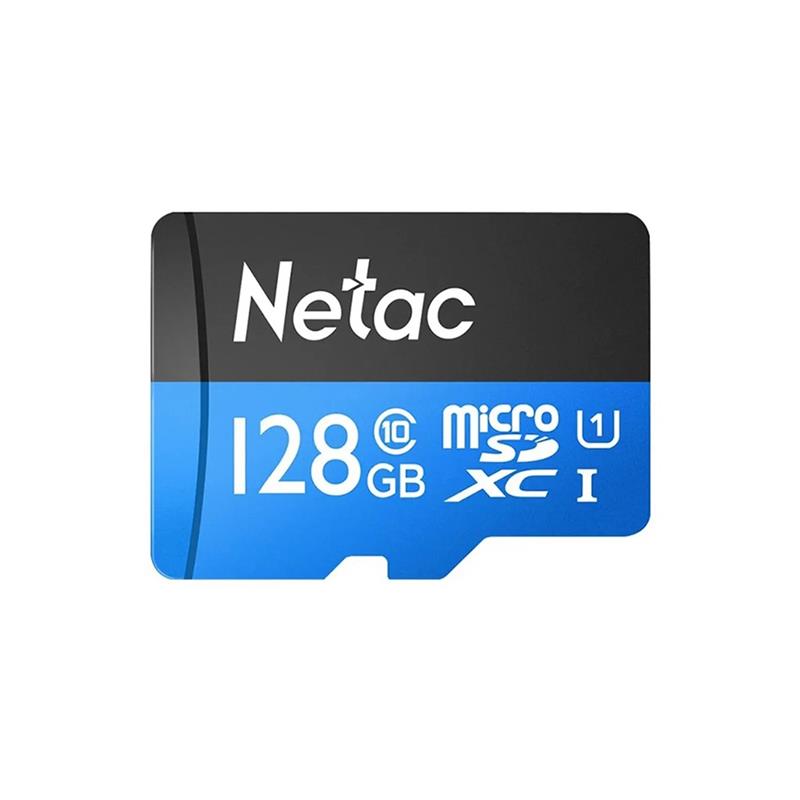 MEMORIA MICROSD 128GB CLASE 10 NETAC P500 STANDARD C/ADAPTER