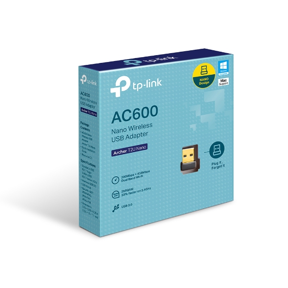 TP-LINK WIFI USB ARCHER AC600 T2U NANO USB