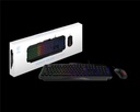 COMBO GAMING TECLADO + MOUSE MSI FORGE GK100/ USB/ RGB/ NEGRO