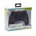 NETMAK GAMEPAD BLUETOOTH 5 EN 1 + BOTONES TRASEROS PROGRAMABLE /CEL ANDROID-IOS/PS4/PS3/PC/N-SWITCH/