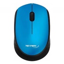 NETMAK MOUSE INALAMBRICO 2.4GHZ AZUL NM-M680-B