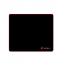 NETMAK PAD MOUSE GAMER 30X25 / NEGRO + LATERAL ROJO/ NM-MP752